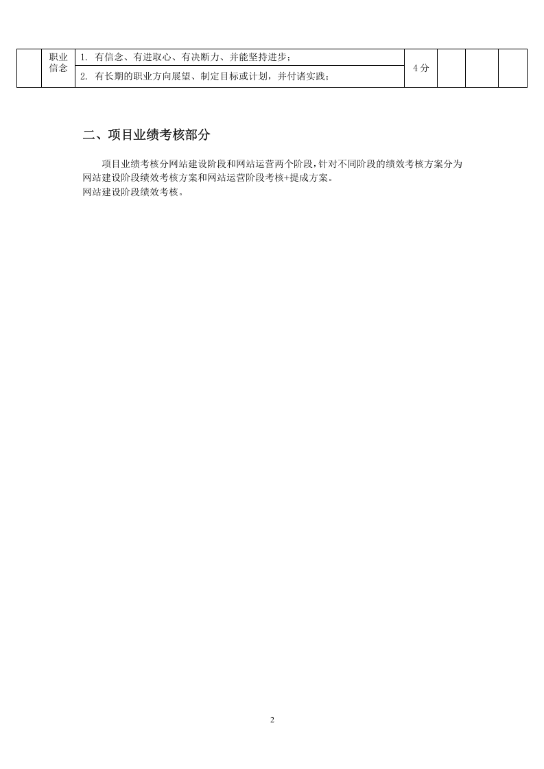 北京某医疗集团网络部绩效方案.doc 第2页