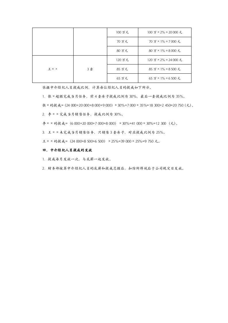 地产及中介销售人员提成方案(附参考基数).docx 第3页