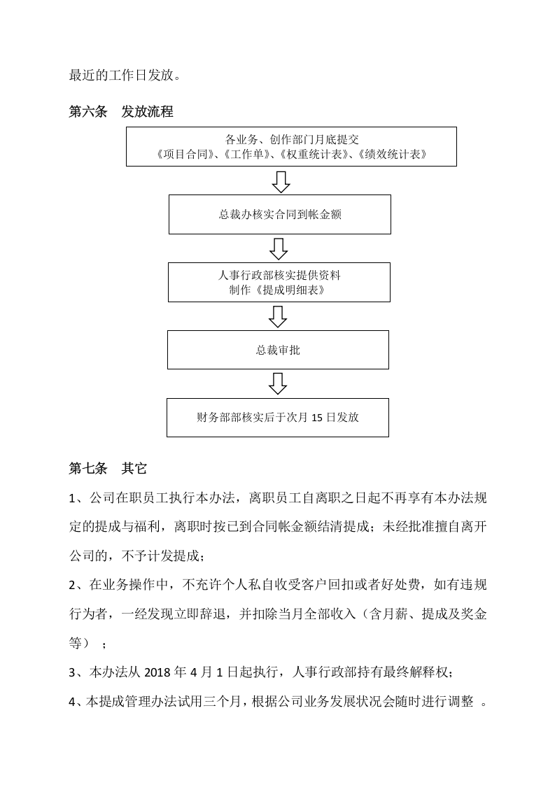 广告公司业绩提成方案.docx 第3页