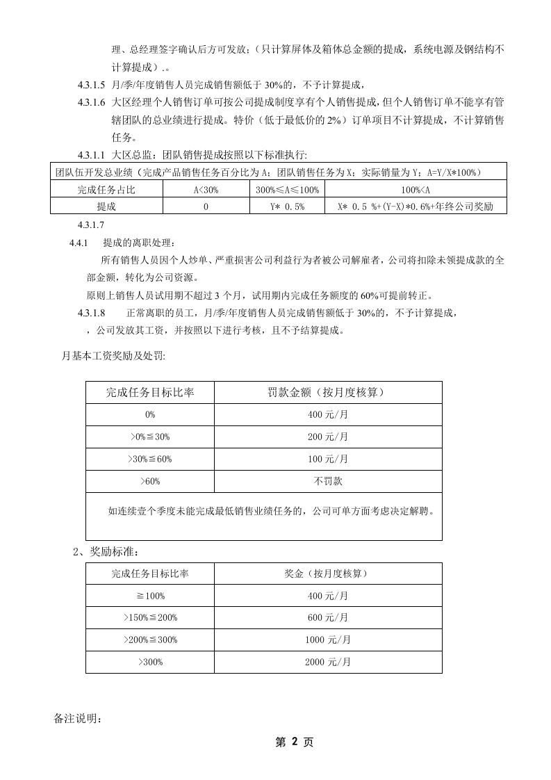 国内销售直接销售人员提成方案.doc 第2页