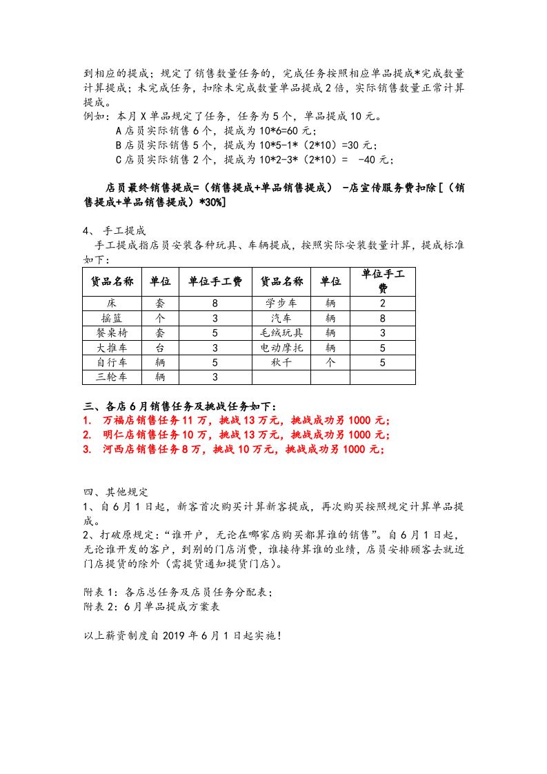 零售业销售提成方案.doc 第2页