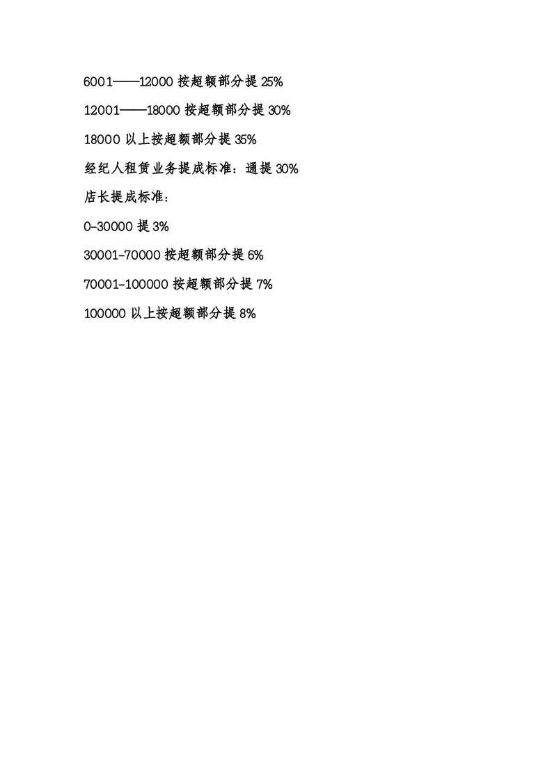 房产二手经纪人待遇以及提成标准.docx 第2页