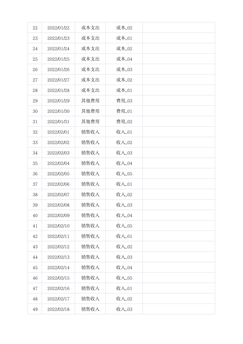 销售收入成本利润表1.xlsx 第2页