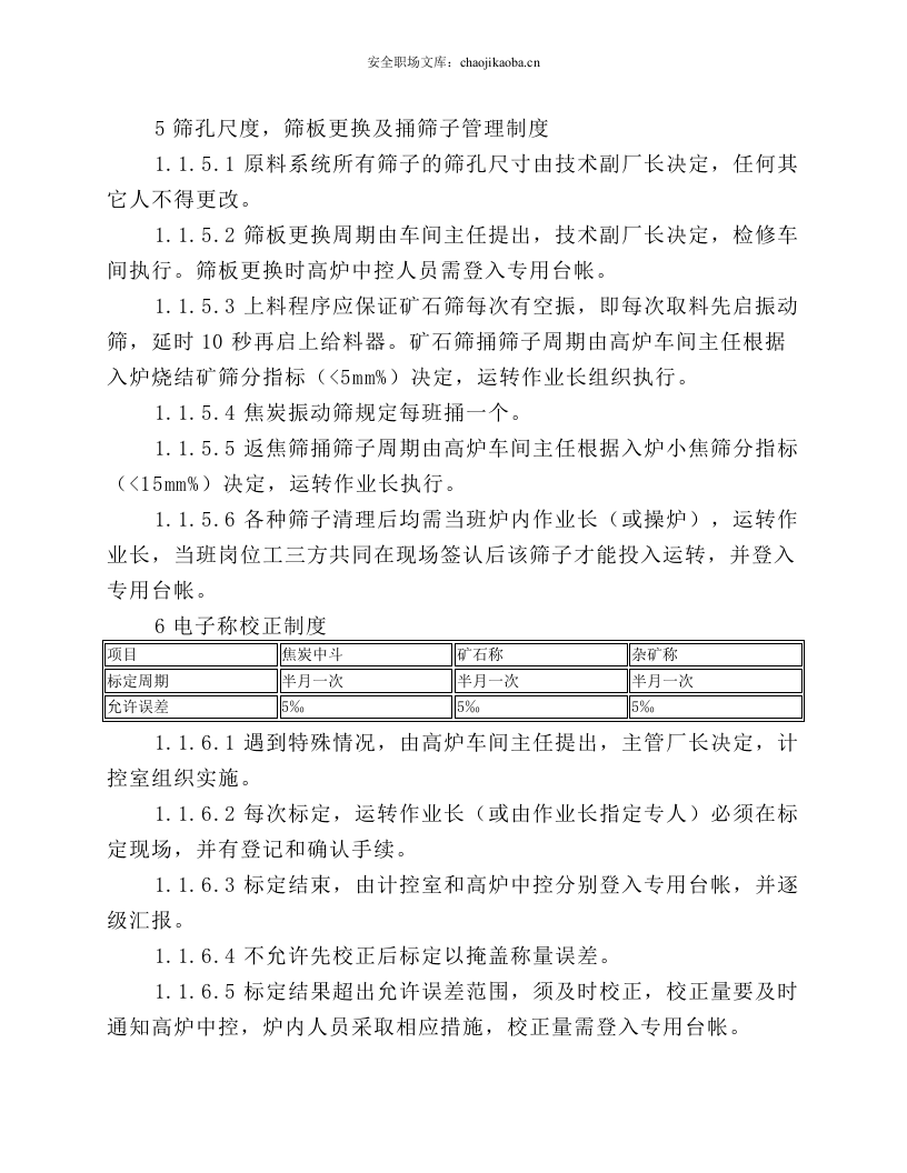 操炉工技术操作规程.docx 第3页