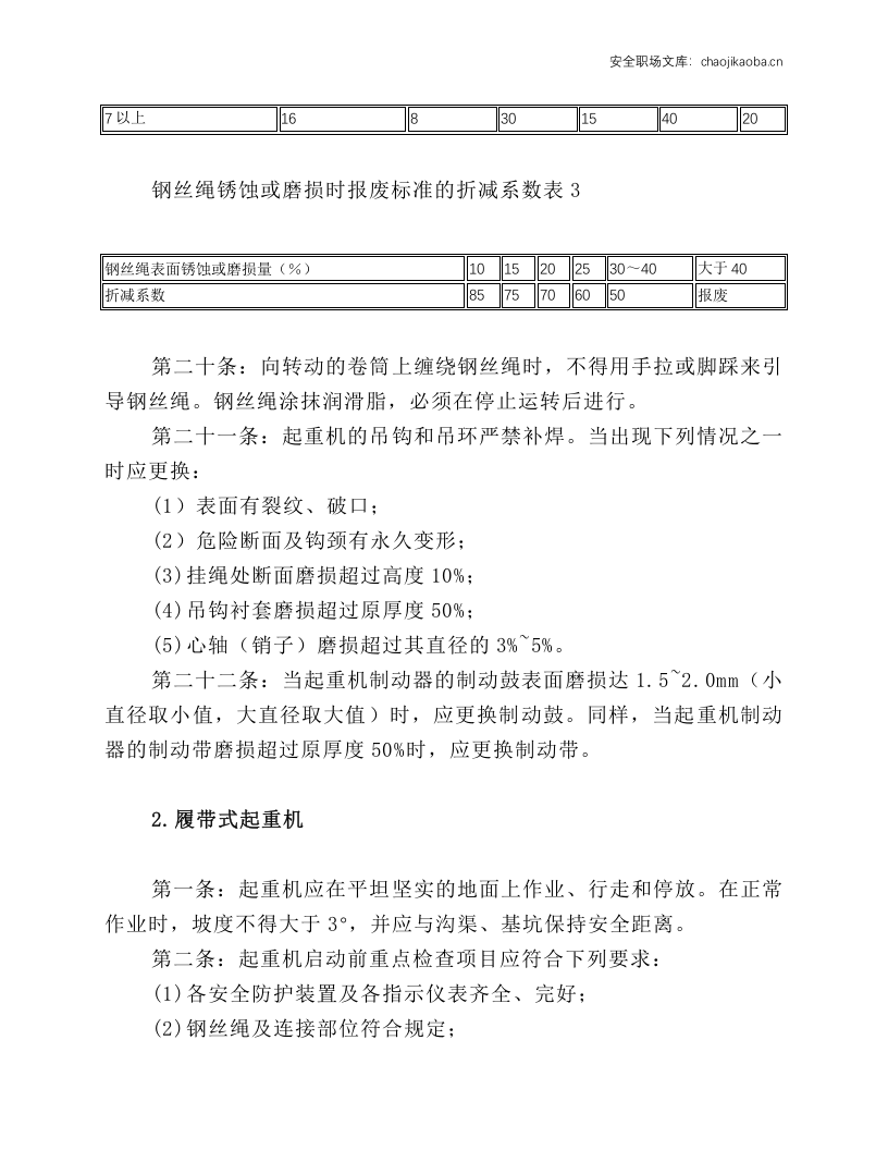 起重吊装及垂直运输机械安全技术操作规程.docx 第4页