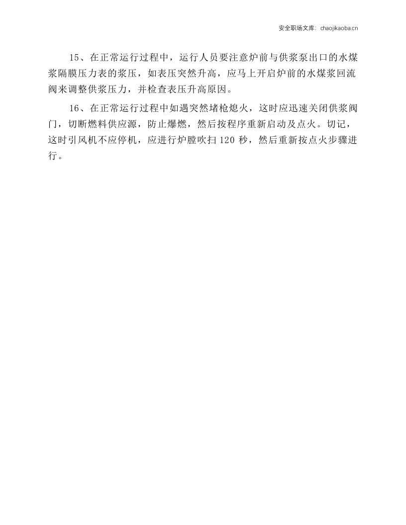 水煤浆锅炉安全操作规程.docx 第5页