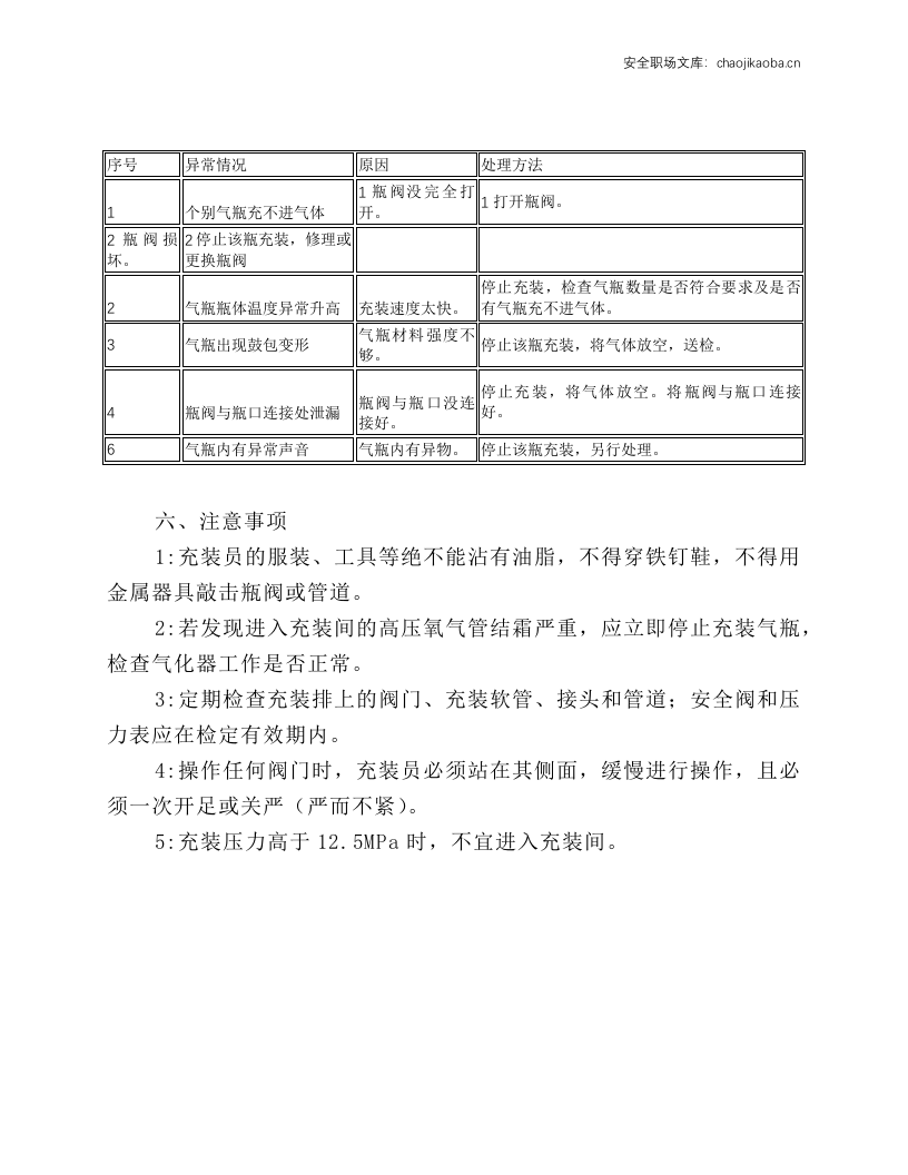 氧气瓶充装操作规程.docx 第3页