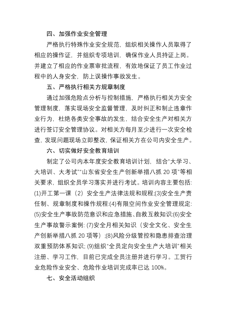 2023年度安全总监年度工作总结.docx 第3页