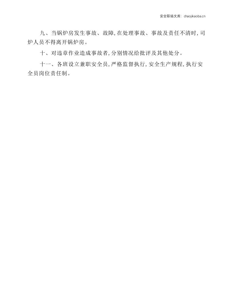 蒸汽锅炉工安全操作规程.docx 第2页