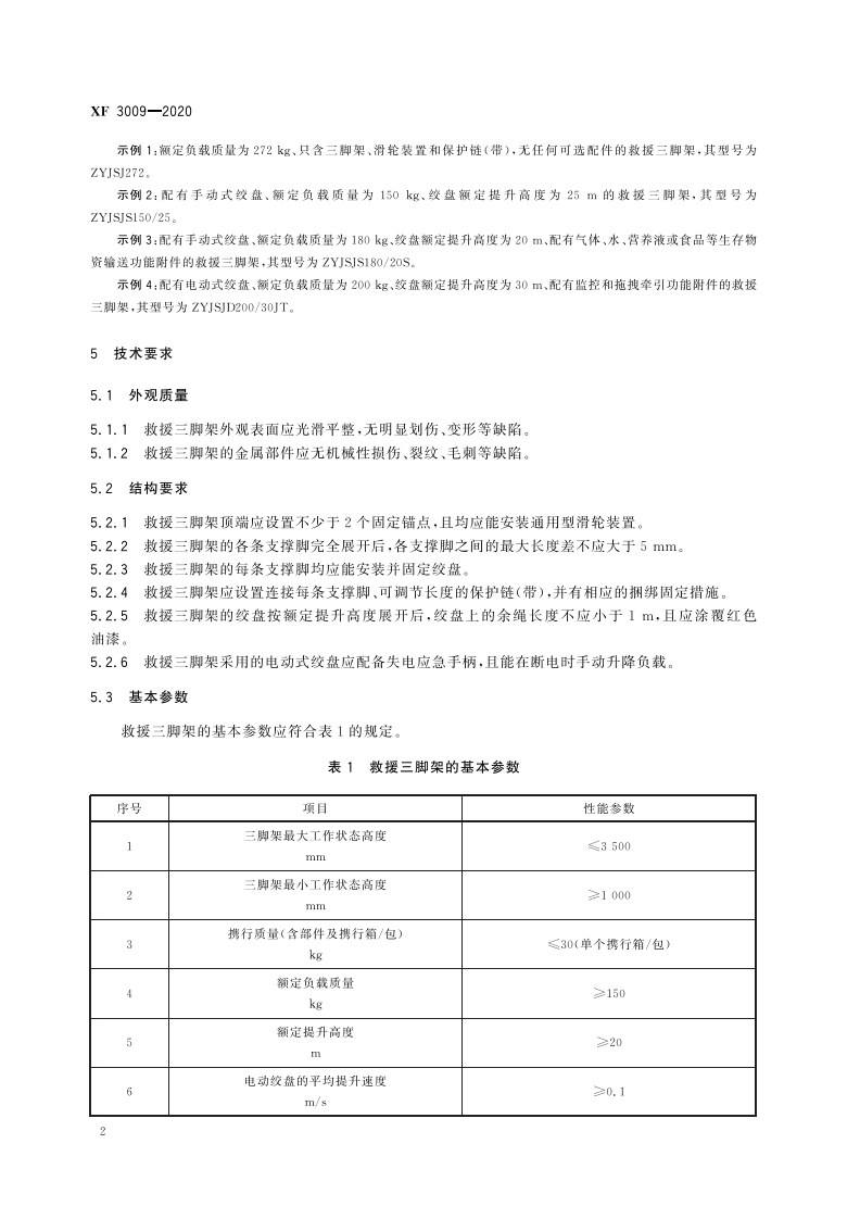 XF 3009-2020 救援三脚架.pdf 第6页