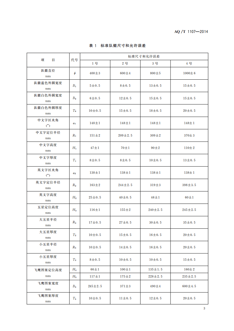 AQ T 1107&mdash;2014 矿山救护队队徽.pdf 第6页