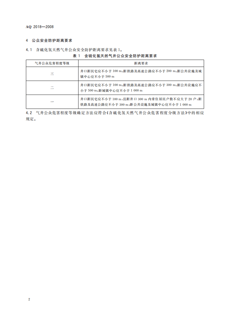 含硫化氢天然气井公众安全防护距离_10.pdf 第6页