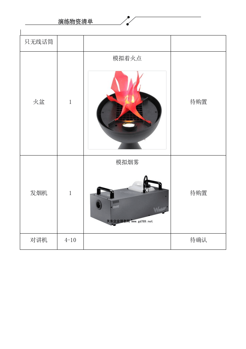 消防演练物资清单.docx 第2页