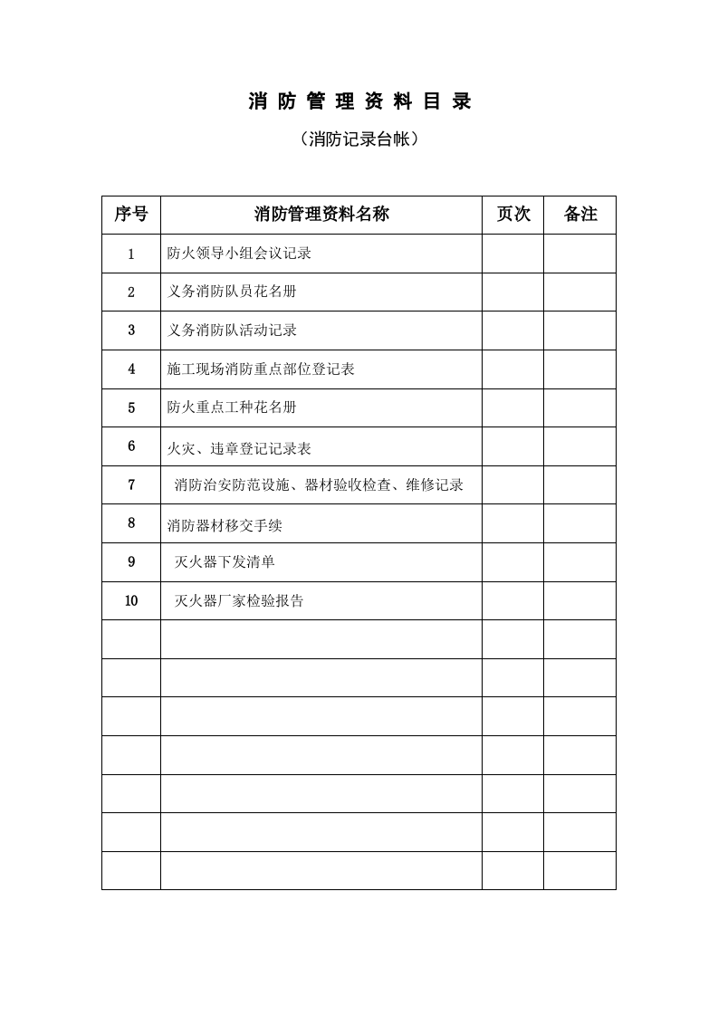 6消防管理资料-记录台帐.doc 第2页