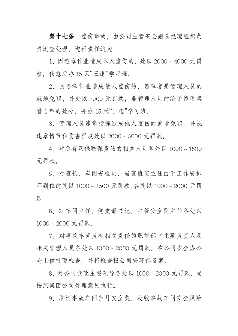 公司安全生产事故责任追究制度.docx 第5页