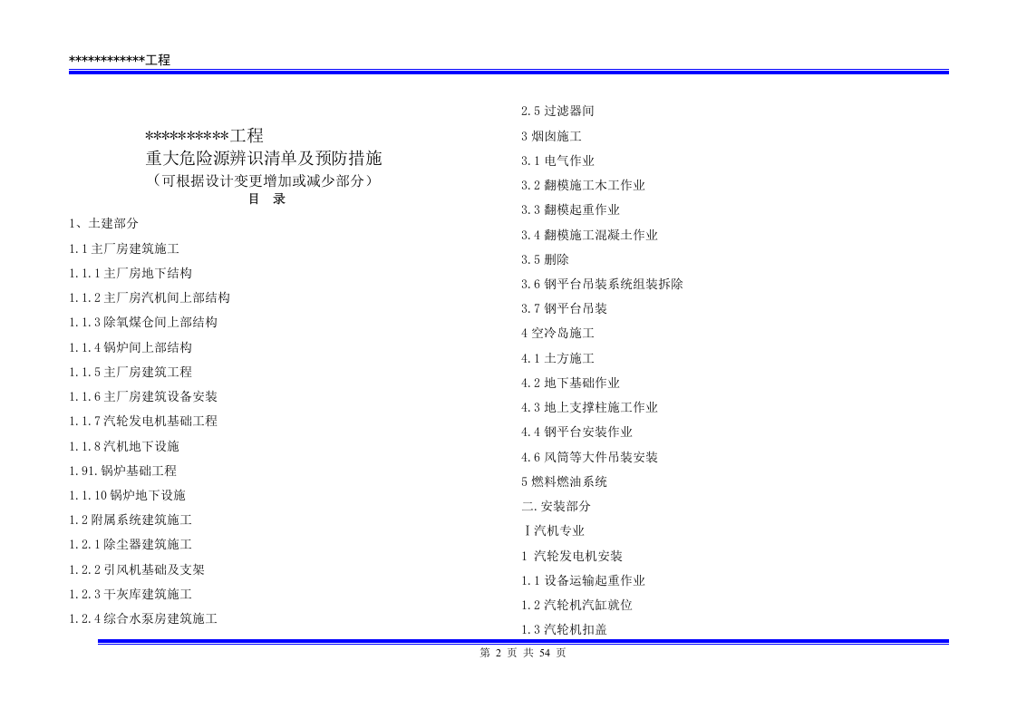 重大危险源辨识清单及预防管理措施（55页）.docx 第2页