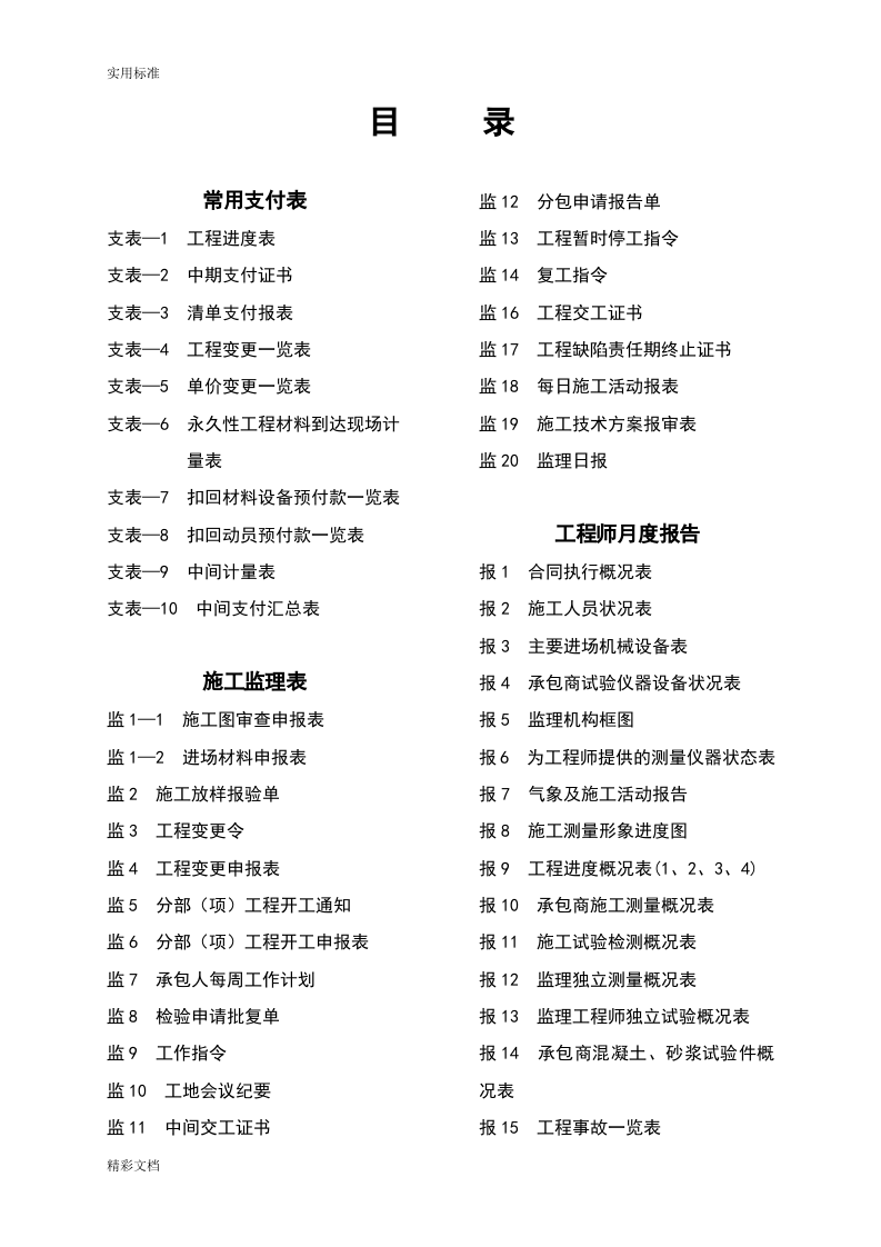 基本全套表格&mdash;&mdash;公路工程常用表格200页.docx 第3页