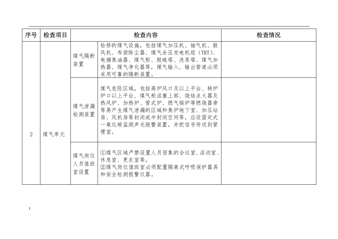 金属冶炼企业专家检查表丨12页.docx 第5页