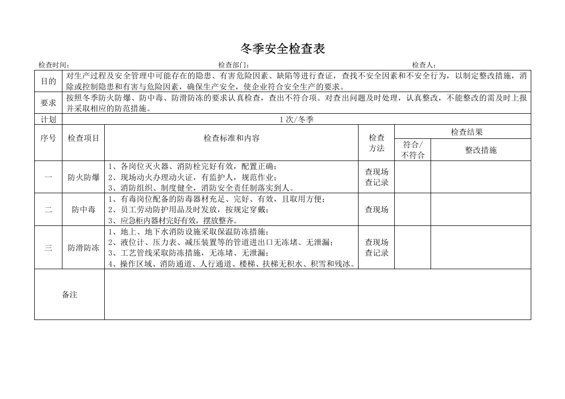 检查-季节性安全检查表.docx 第4页