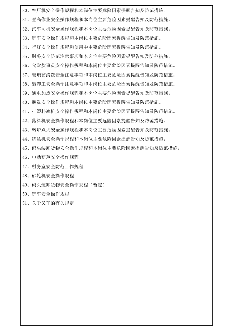 常见岗位安全操作规程大全.docx 第3页