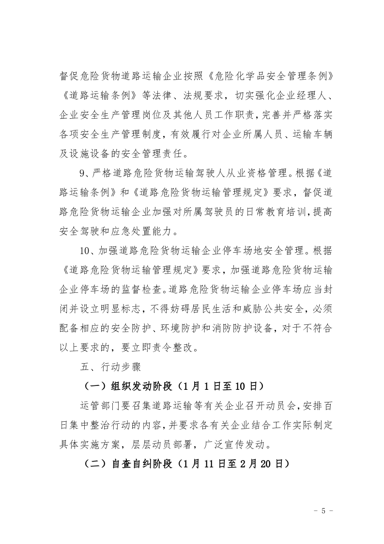 安全生产百日集中整治行动方案.docx 第5页