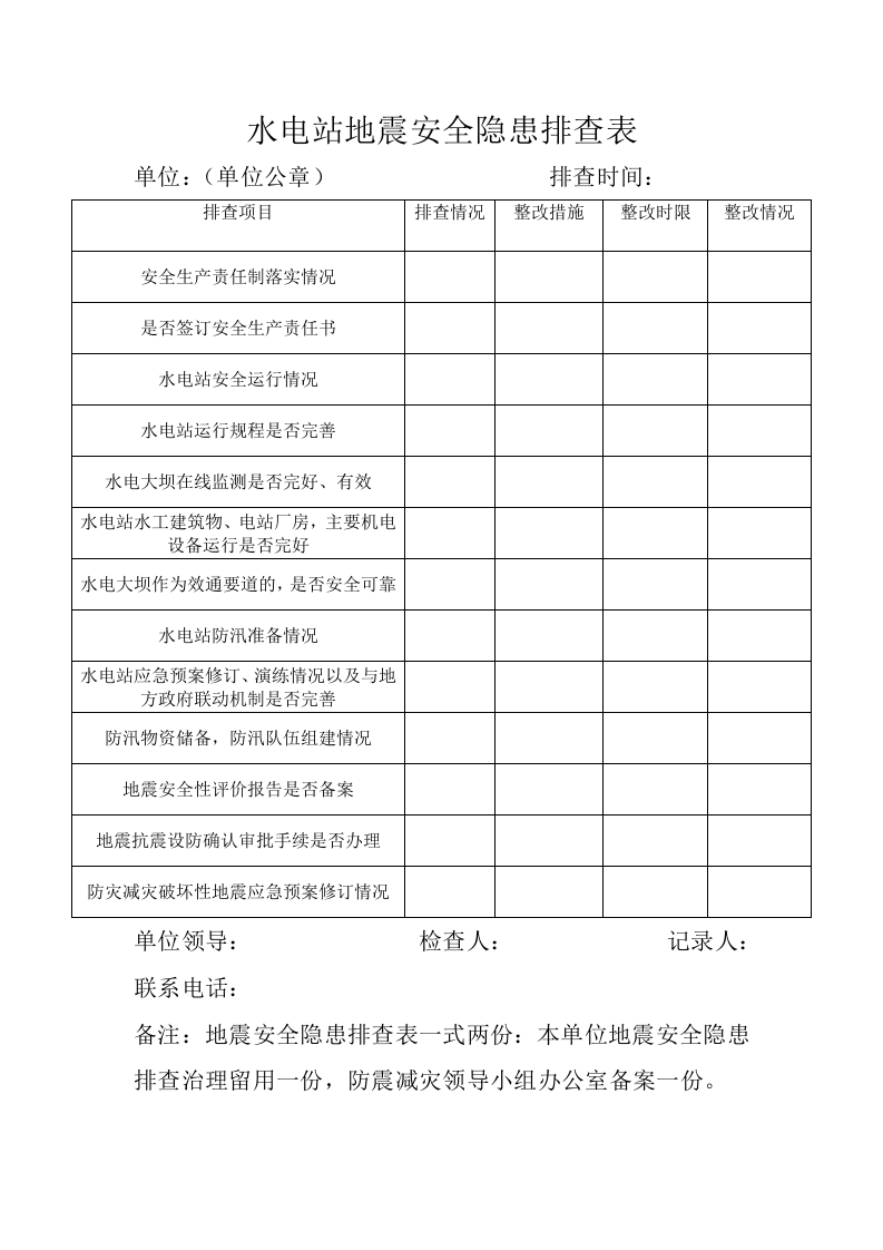 开展地震安全隐患排查方案.docx 第4页