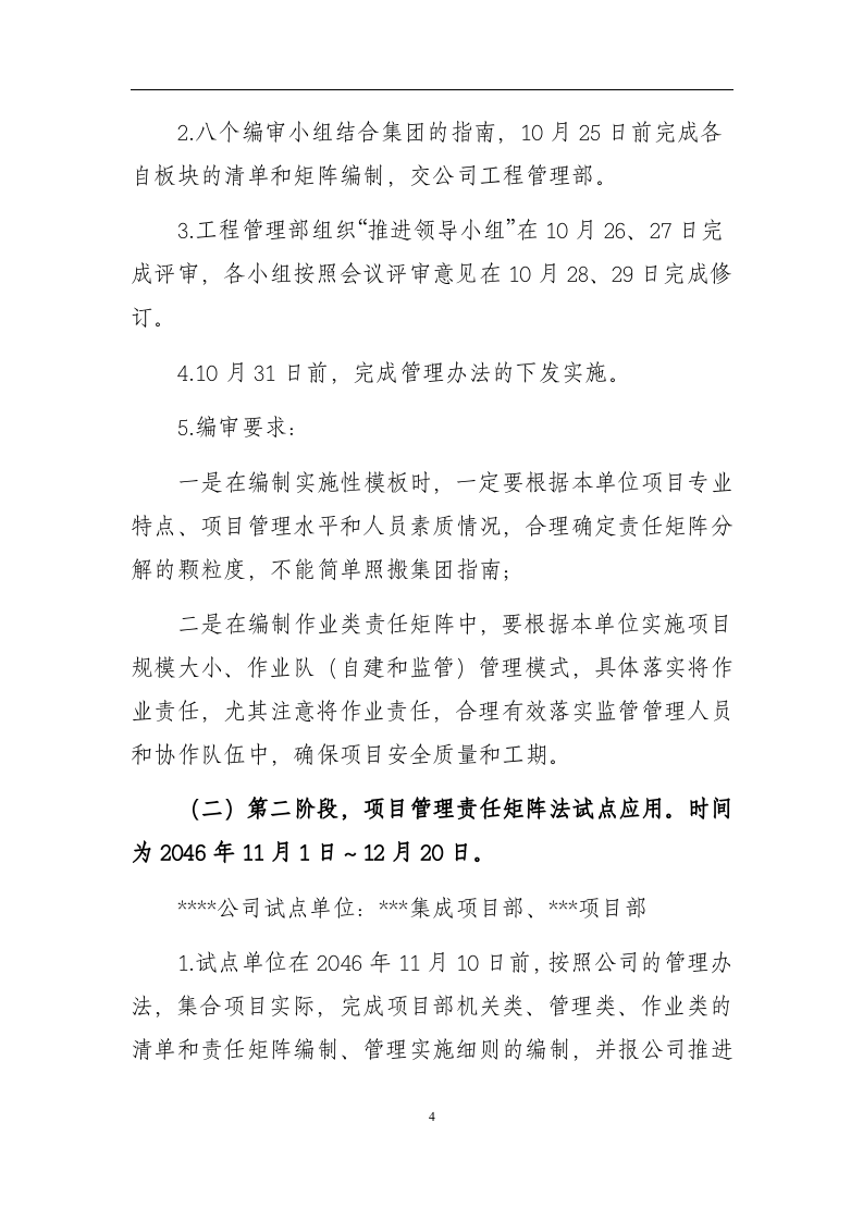 项目责任矩阵实施方案.docx 第4页