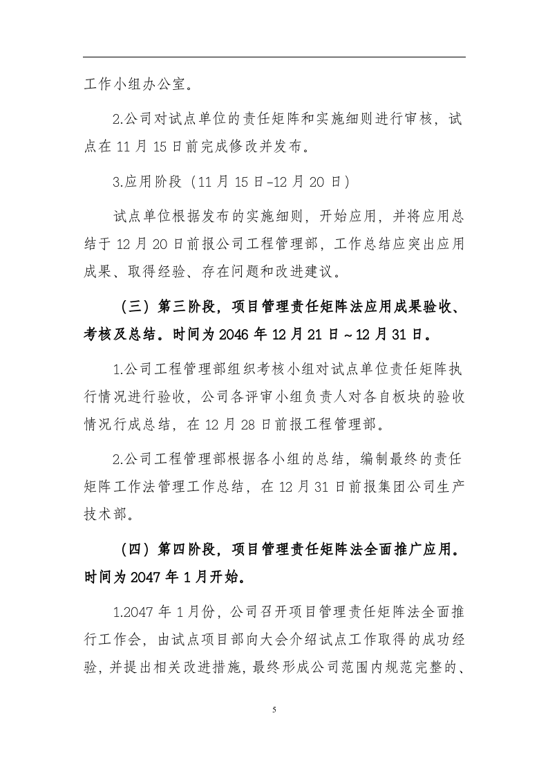 项目责任矩阵实施方案.docx 第5页