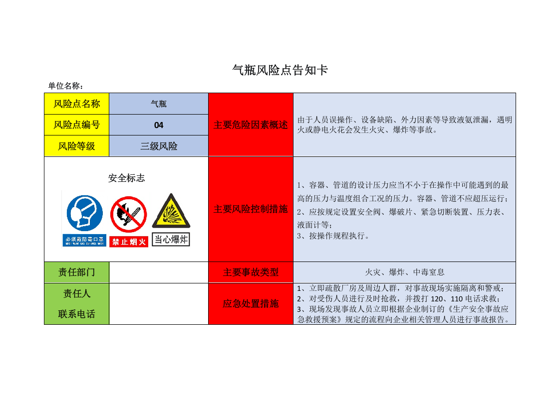 机械设备安全风险告知卡（全套）.docx 第2页