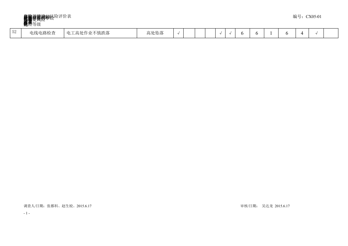 危险源辨识风险评价表(质检部).docx 第4页