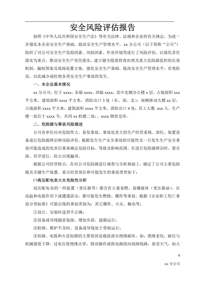 公司安全风险评估报告.docx 第3页