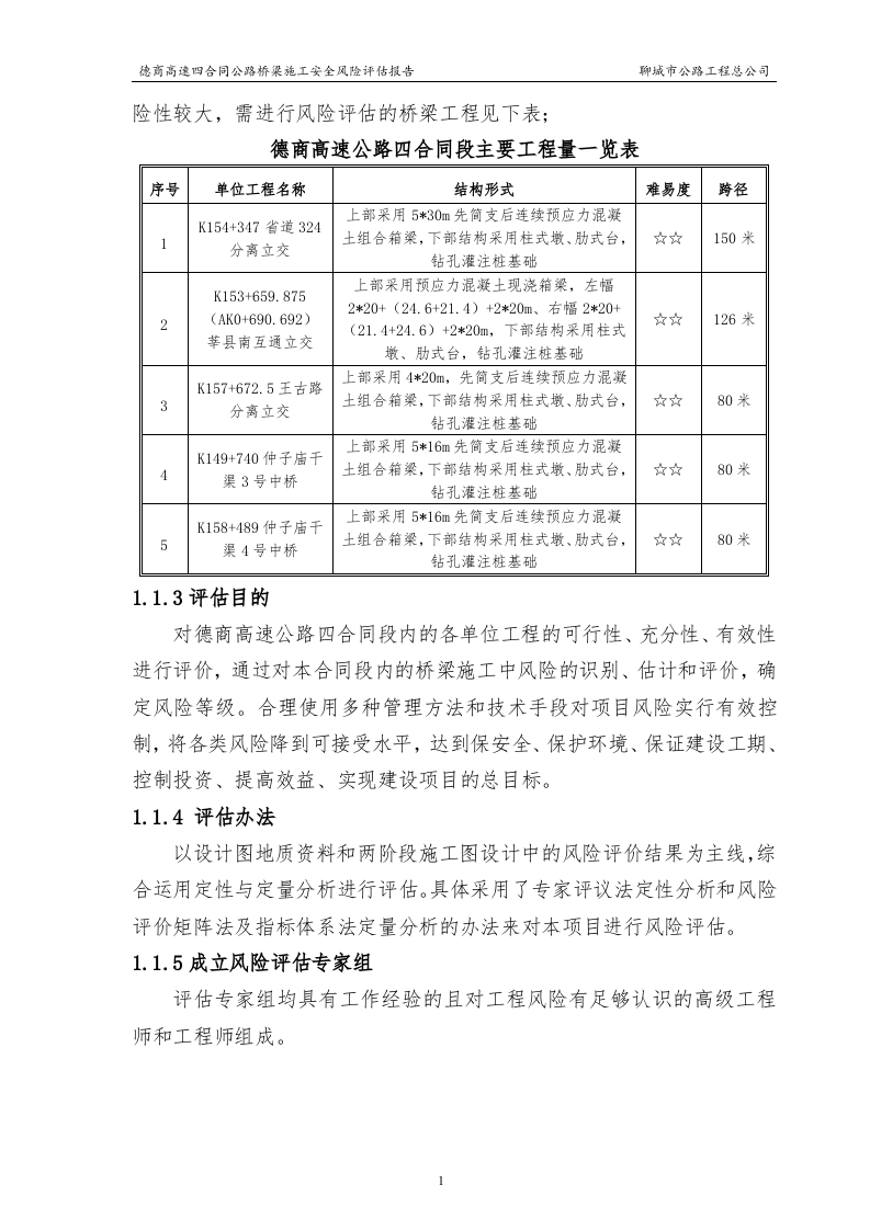 桥梁工程施工安全风险评估报告.docx 第4页