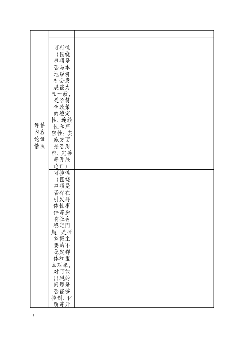 重大事项社会稳定风险评估报告表.docx 第6页