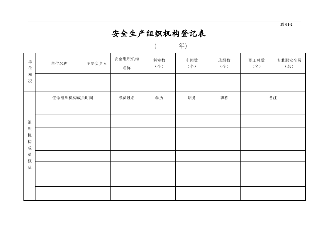 安全生产管理台账(汇总版).docx 第6页