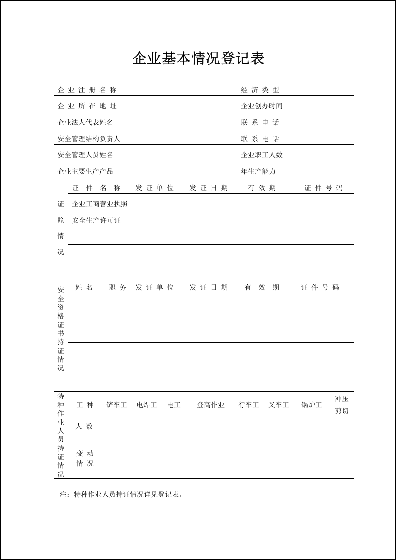 小微企业安全生产管理台账（参考）.docx 第4页