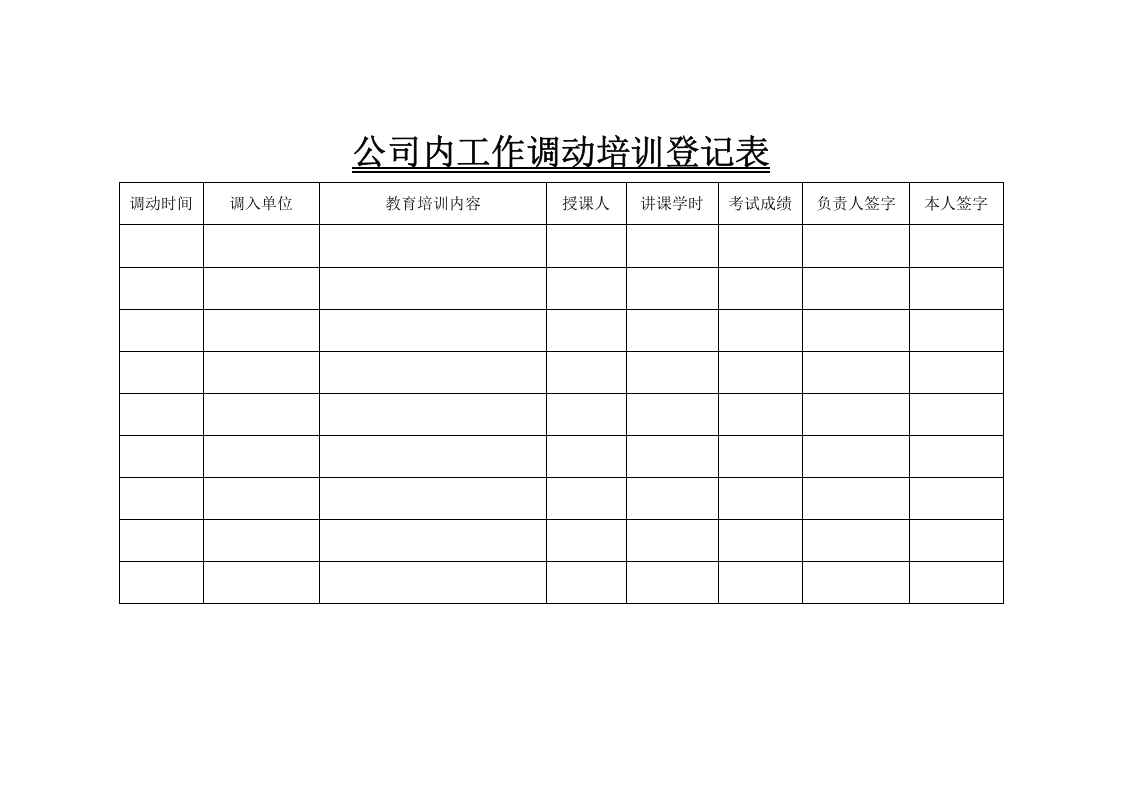 企业安全培训一人一档(三级安全教育).docx 第5页