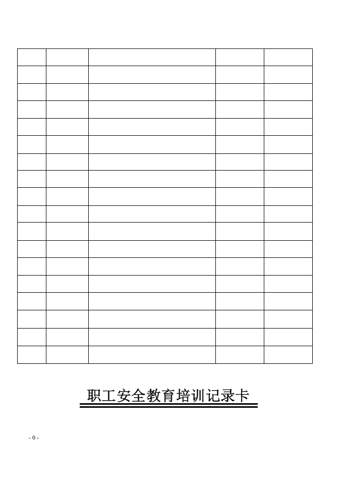 三级教育培训档案范本.docx 第5页
