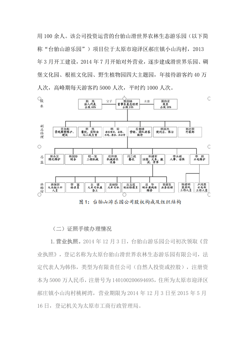 山西太原台骀山滑世界农林生态游乐园有限公司&ldquo;10&middot;1&rdquo;重大火灾事故调查报告.docx 第3页
