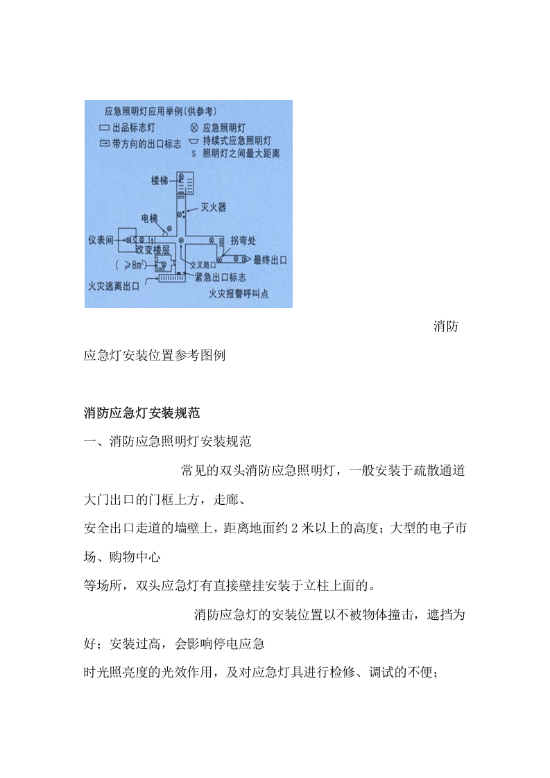 消防应急灯安装位置及安装规范丨02页.docx 第2页