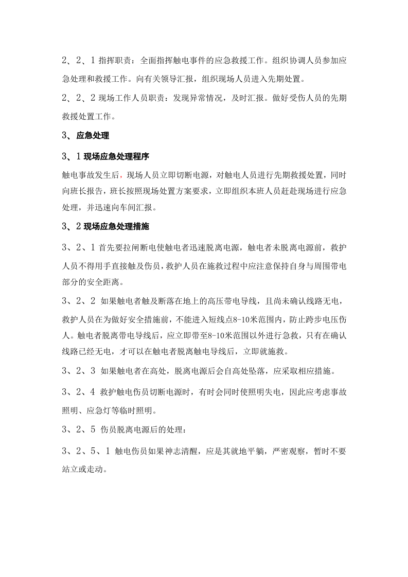触电事故现场应急预案.docx 第5页