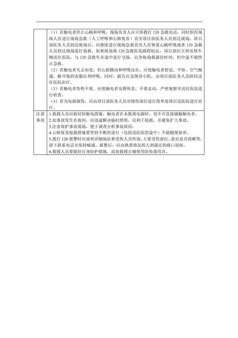 应急处置流程告知卡汇编（施工）.docx 第5页