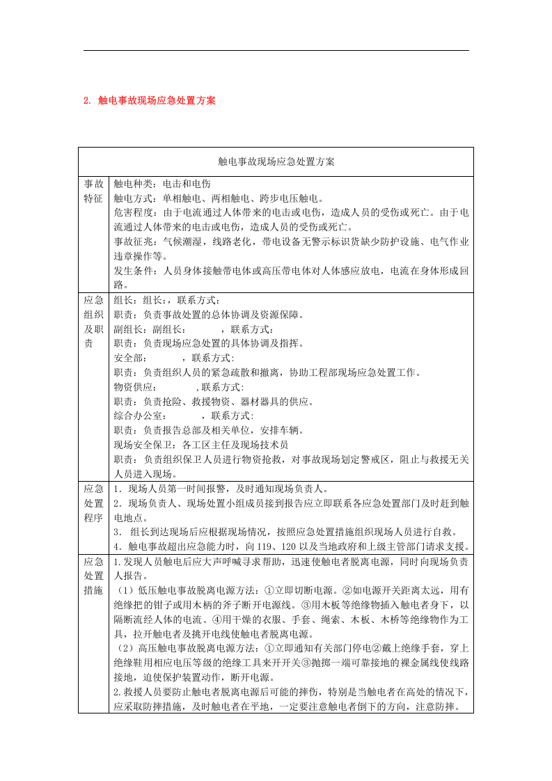 应急救援预案现场处置方案（20种）.docx 第4页