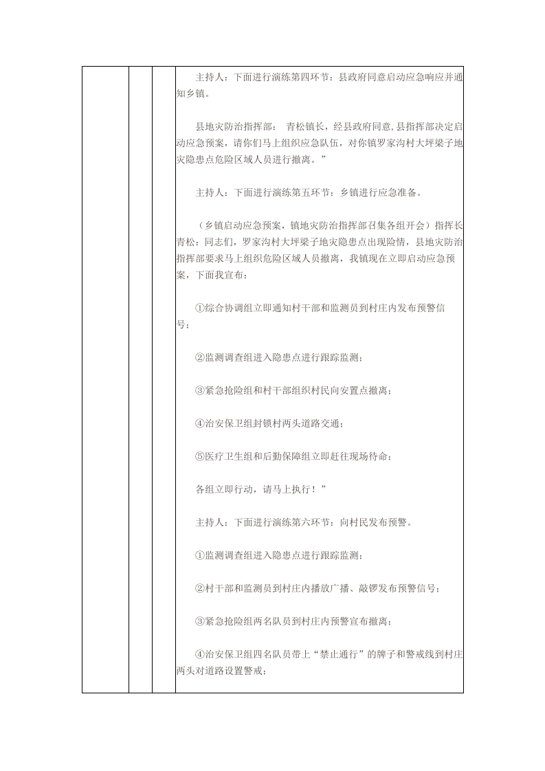 事故应急救援演练方案-地址灾害.docx 第5页