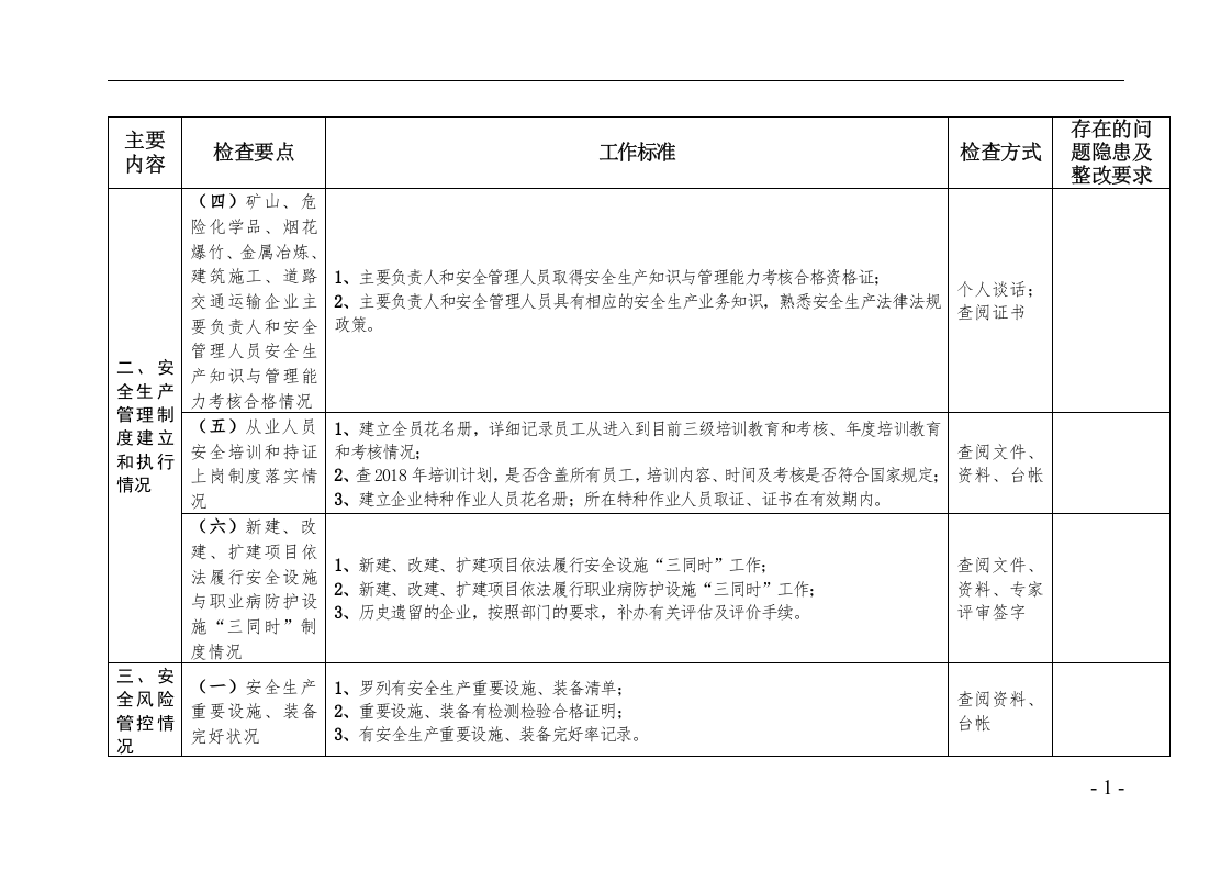 检查-安全生产主体责任检查表.docx 第3页