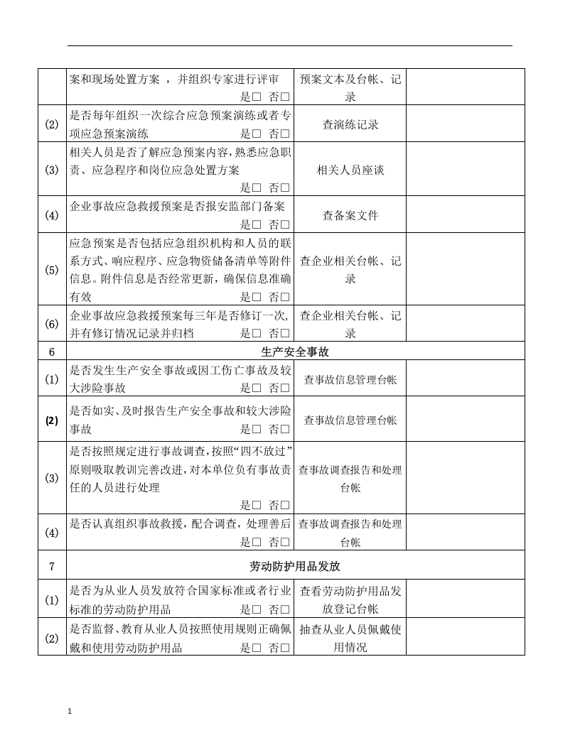 企业落实安全生产主体责任情况检查表.docx 第3页