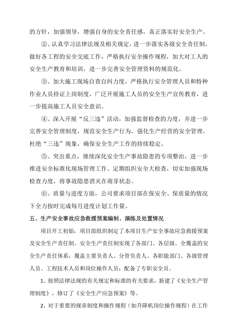 安全生产主体责任履职报告(2018).docx 第6页