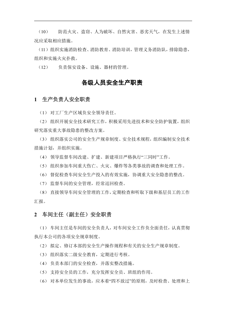 安全生产责任制-公司通用.docx 第6页