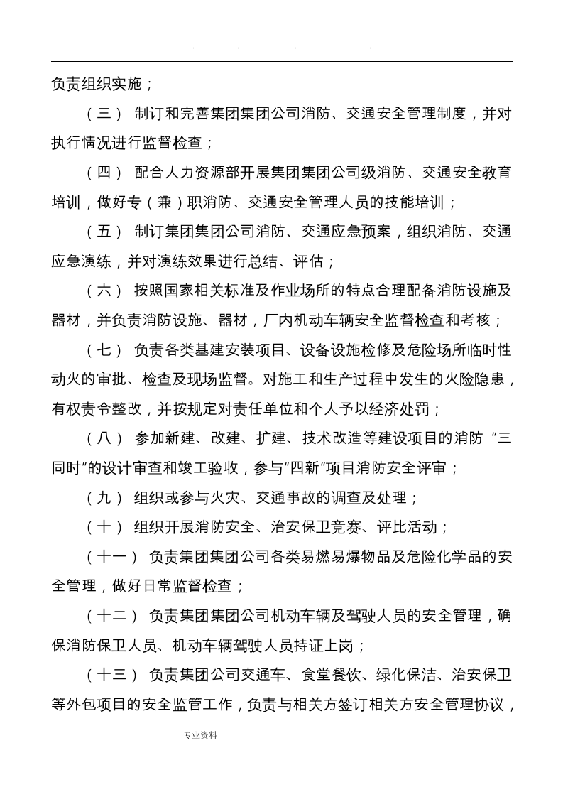 集团公司安全生产责任制管理办法.docx 第6页