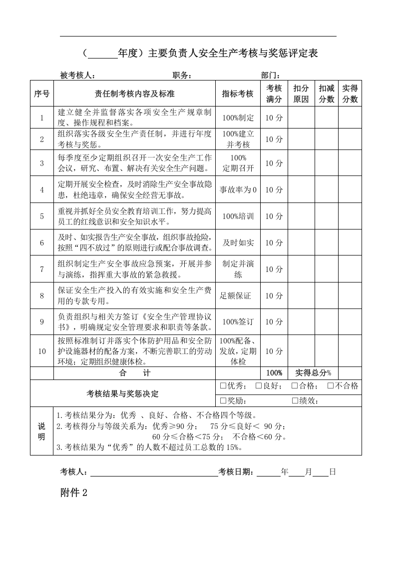 安全生产责任制-考核评定.docx 第5页