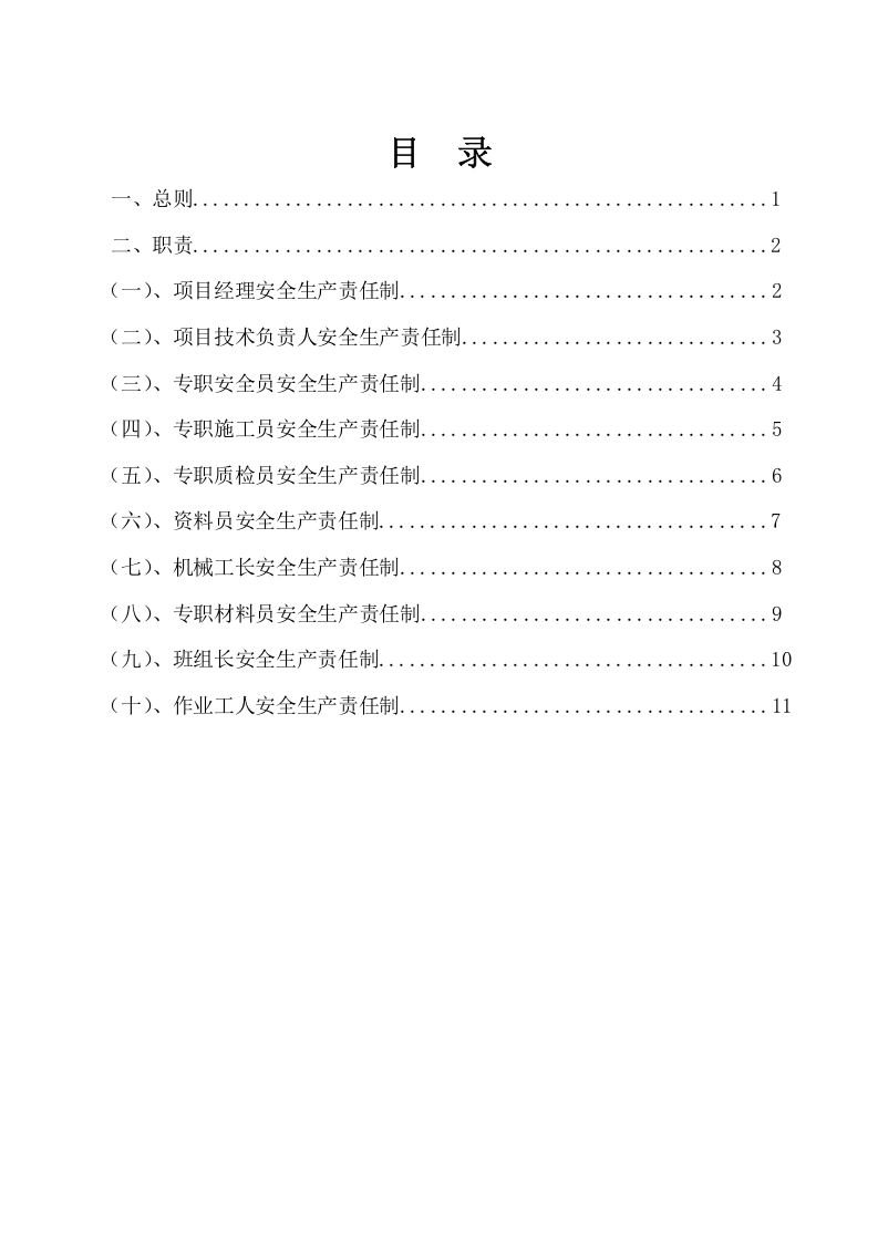 安全生产责任制-工程项目.docx 第4页